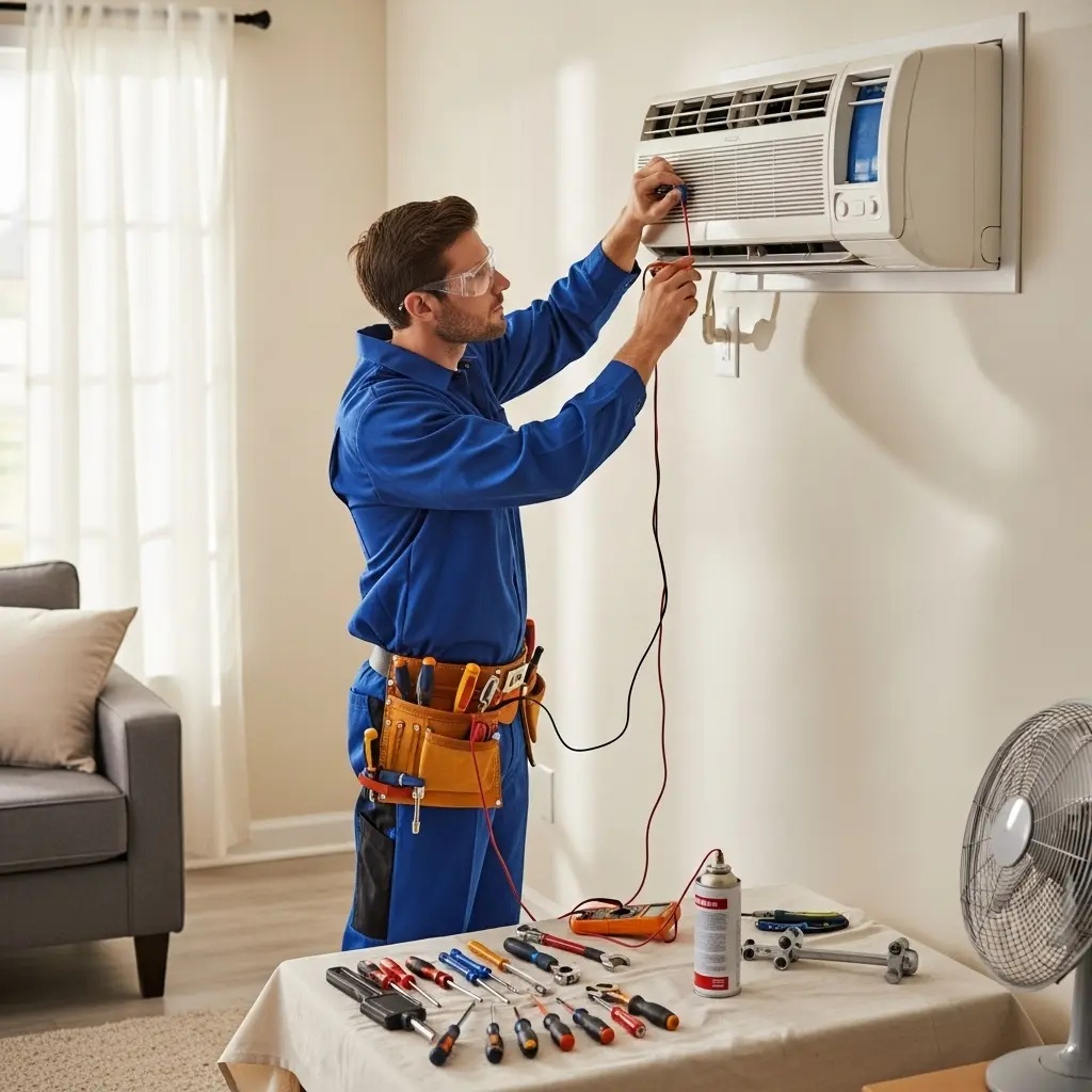 Bayraklı Samsung Samsung klima gaz dolumu ve bakım – Enerji verimliliği artırıldı. - Teknik servis örneği